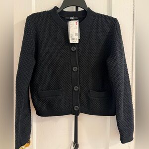 Uniqlo Black Women's Cardigan Sweater